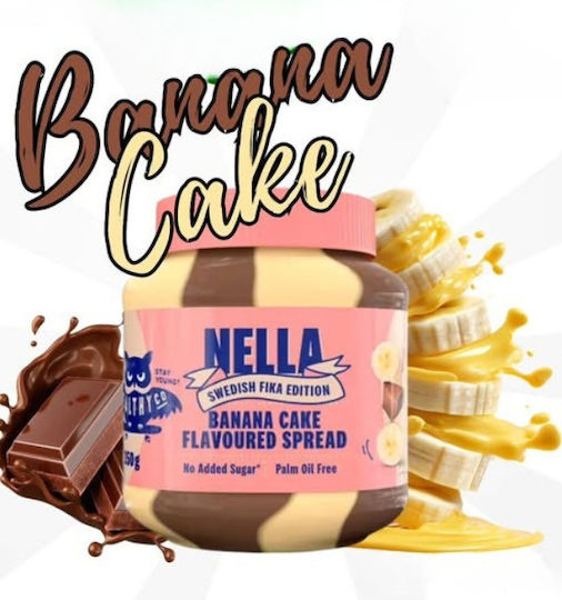 Banana Cake Spread No Sugar Nella Healthy Co 350gr