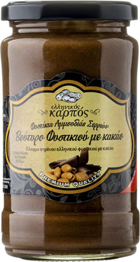 Ellinikos Karpos Peanut Butter Smooth Serres with Cocoa 300gr