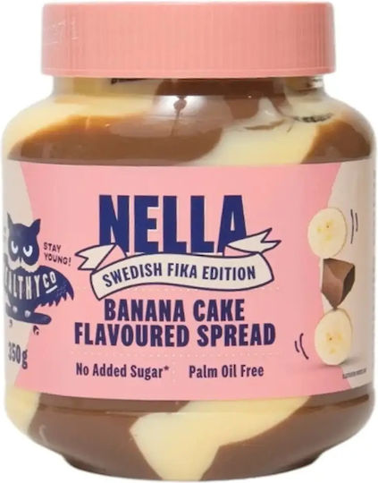 Banana Cake Spread No Sugar Nella Healthy Co 350gr