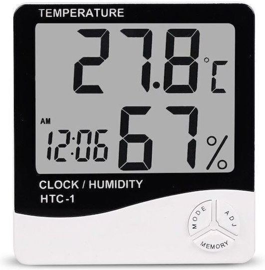 Elektronisches Innenraumthermometer & Hygrometer