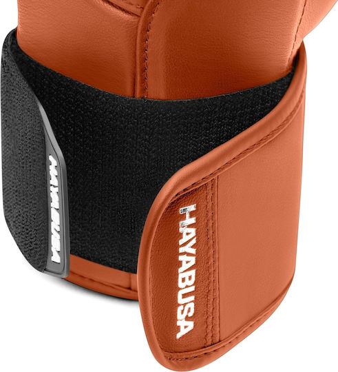Hayabusa T3 Kanpeki Γάντια Πυγμαχίας Δερμάτινα για Αγώνα Πορτοκαλί