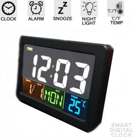 Digital Multicolour Tabletop Clock Digital Multicolour Tabletop Clock
