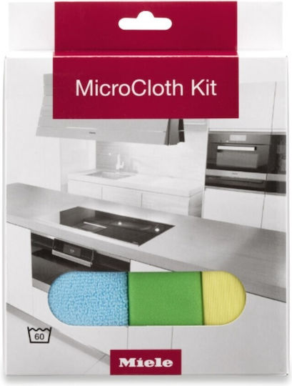 Miele Micro Cloth Kit für Glas 3Stück