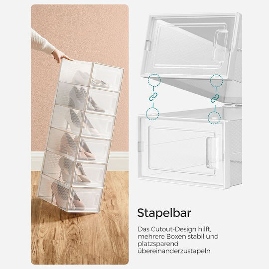 Plastik Schuhorganisator 33.3x23x14cm