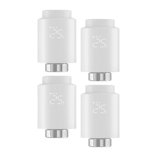 Sonoff Electronic Thermostatic Head with Wi-Fi for Radiator Body 4 Pieces