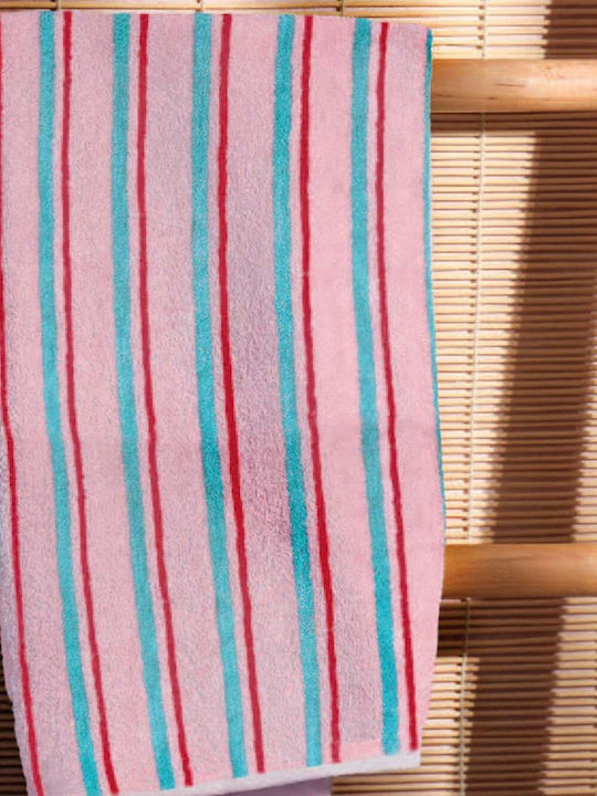 Palamaiki Кърпа За Лице Towels Collection 50x90см Лилава Тегло 550гр/м²