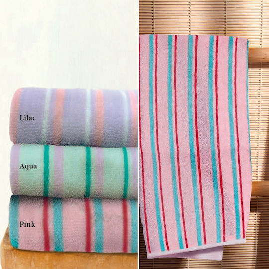 Palamaiki Face Towel Towels Collection 50x90cm Lilac Weight 550gsm