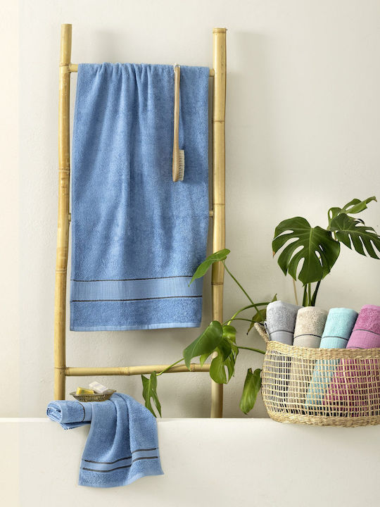 Nima Πετσέτα Χεριών Elyon 30x50εκ. Light Beige Βάρους 460gr/m²