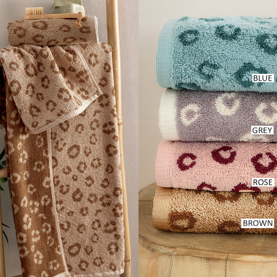 Palamaiki Face Towel Pam 50x90cm Pam Brown Weight 550gr/m²