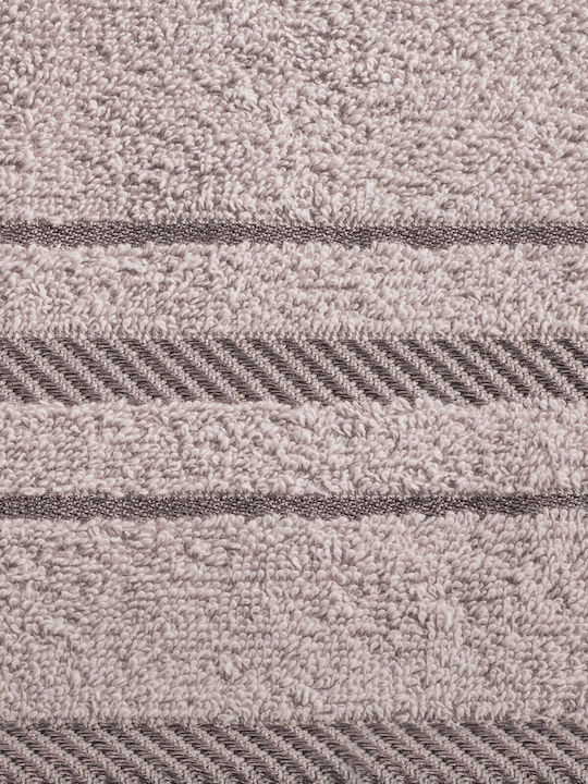 Eurofirany Πετσέτα Χεριών Koral 30x50εκ. Pink Βάρους 480gr/m²