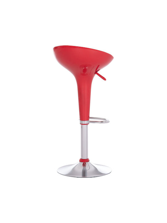 Hocker Bar aus Polypropylen Red 2Stück 44x38x85cm