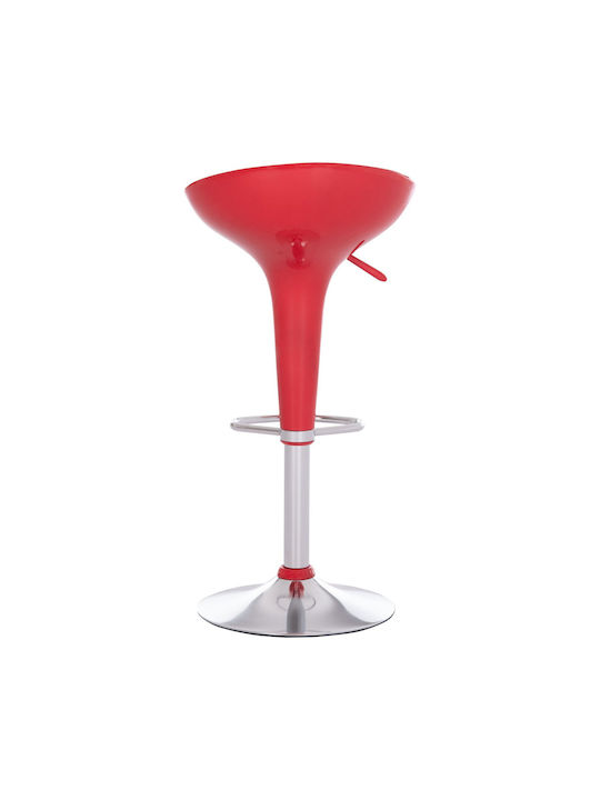 Hocker Bar aus Polypropylen Red 2Stück 44x38x85cm