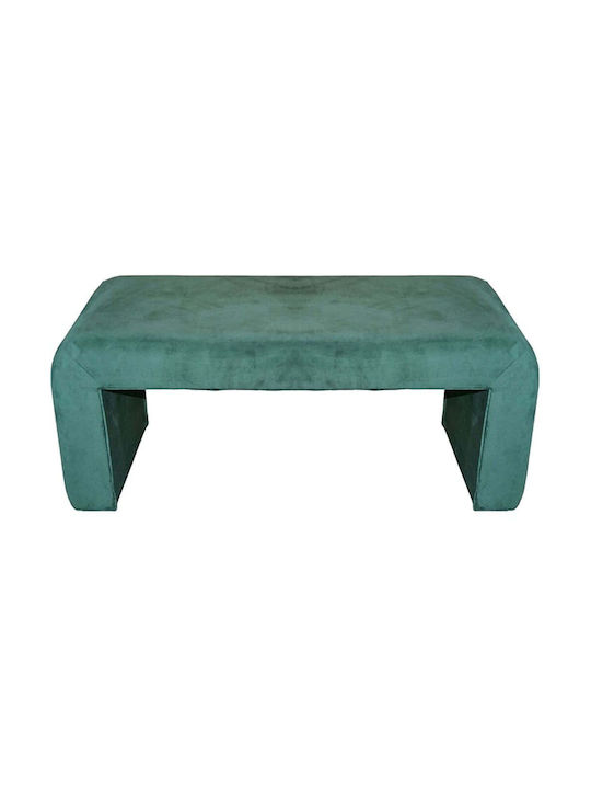 Табуретка Дневна стая Облечено с кадифе Gagga Green Shade 110x40x45бр