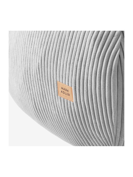 Pouf Sessel Grau 70x70x53cm
