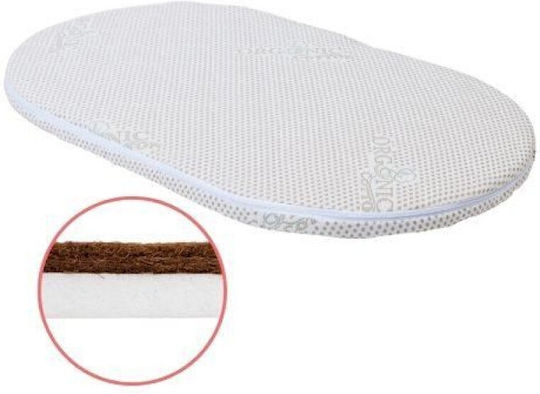 IngVart Crib Mattress Midi with Coconut Fiber 60x120cm