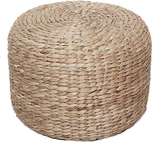 Stool For Living Room Hyacinth Beige 40x40x30cm Stool For Living Room Hyacinth Beige 40x40x30cm
