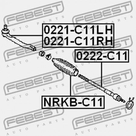 Capac Bara Direcție Nissan Tiida Jpn Marcă C11 2005.08-2012.06 Gl 48203-3u025