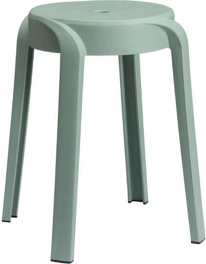 Σκαμπό Σαλονιού Light Green