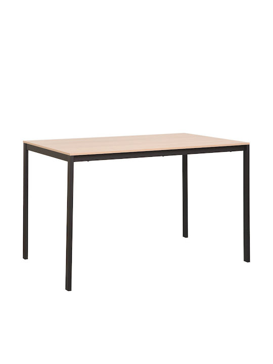 Julita Esszimmermöbel-Set mit 4 Stücken 120x75cm