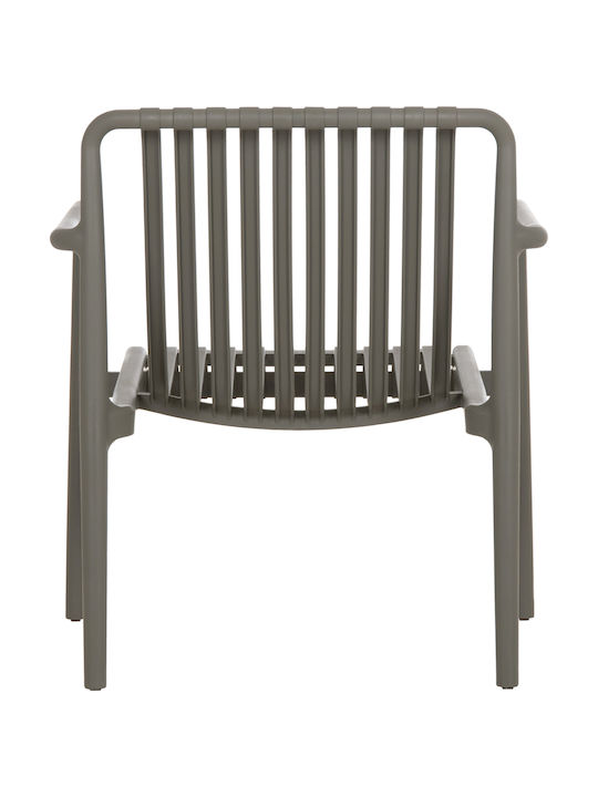 Gartenstühle Polypropylen Lounge Olive Grün 66x77x76cm