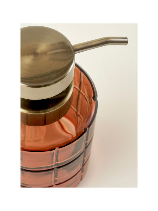 SteweHome Dispenser Κουζίνας Γυάλινο Καφέ 500ml