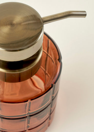 SteweHome Dispenser Κουζίνας Γυάλινο Καφέ 500ml SteweHome Dispenser Κουζίνας Γυάλινο Καφέ 500ml