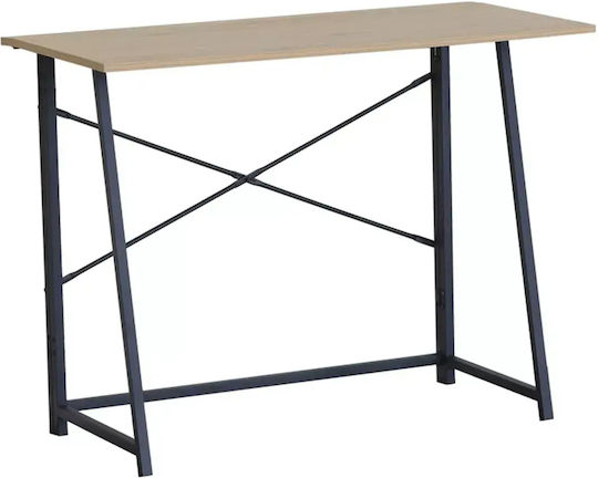 Γραφείο Siklo 100x46x75.5εκ. Μαύρο Γραφείο Siklo 100x46x75.5εκ. Μαύρο