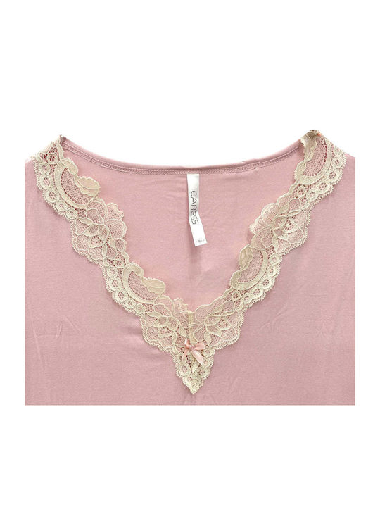 Ansin Summer Women's Pink Pyjama Set