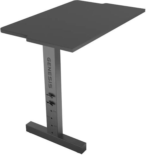 Γωνιακό Γραφείο Holm Modular με Ρυθμιζόμενο Ύψος & USB θύρες 80x57εκ. Μαύρο Γωνιακό Γραφείο Holm Modular με Ρυθμιζόμενο Ύψος & USB θύρες 80x57εκ. Μαύρο