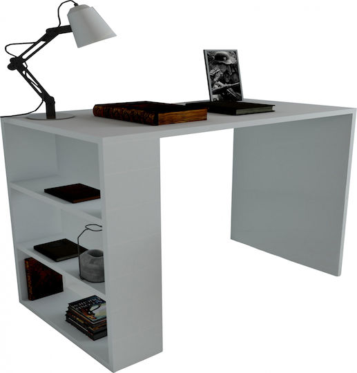Desk Cool with Bookcase 90x50x70cm White Desk Cool with Bookcase 90x50x70cm White