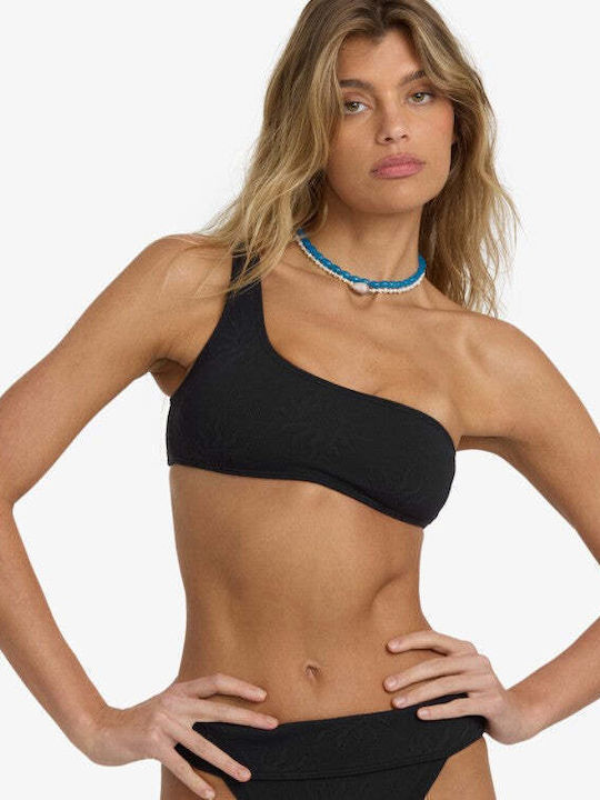 Sun Bikini Mit Einer Schulter Schwarz Pebble Schulter Tank