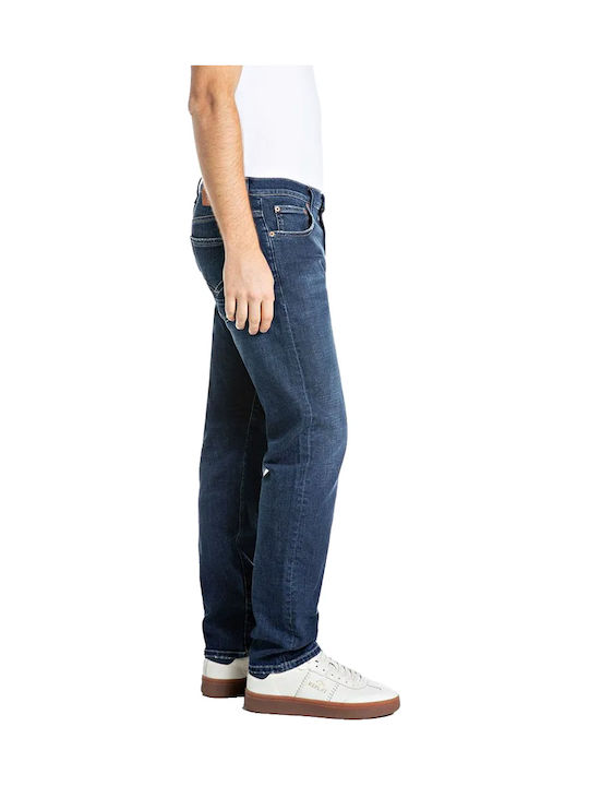Blugi Bărbați Regular Straight Fit Albastru