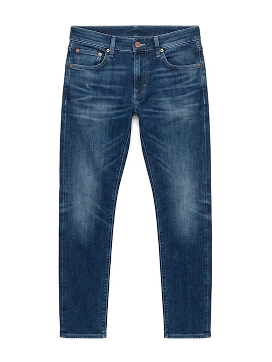 Blugi Bărbați Regular Straight Fit Albastru