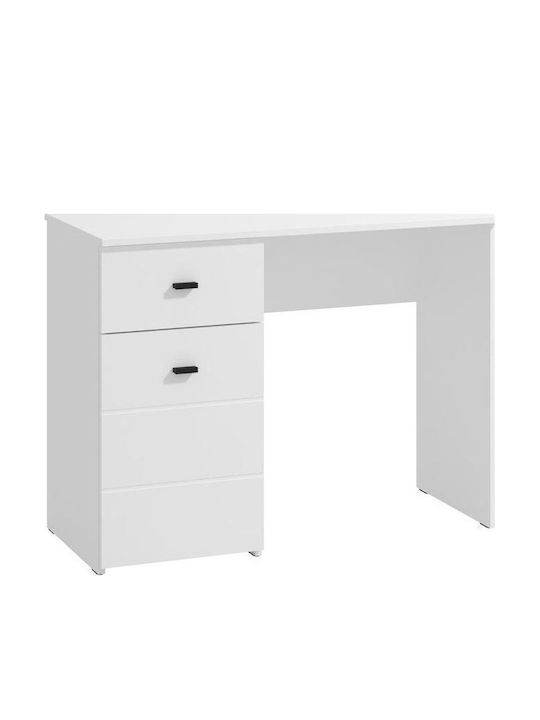 Wooden Desk White 98x45x74cm