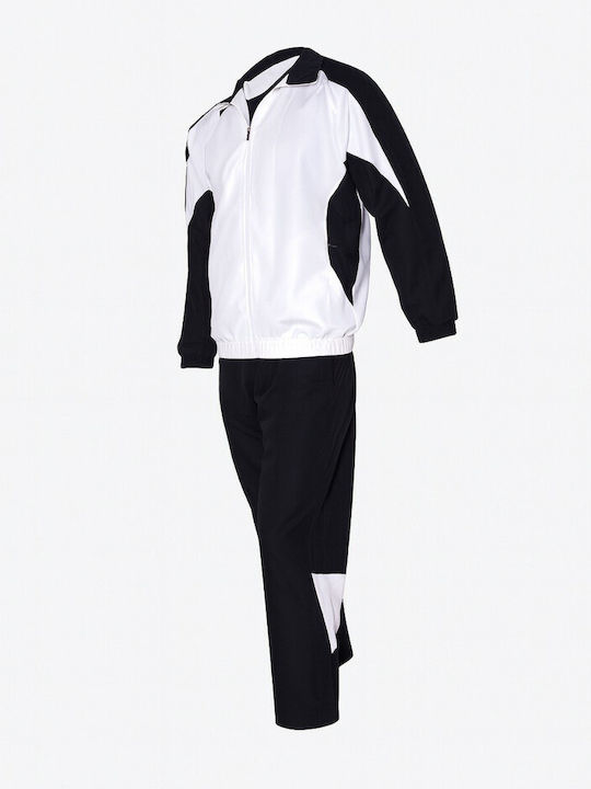 Ποδοσφαιρικό Σετ Φόρμας με Λάστιχο White/black