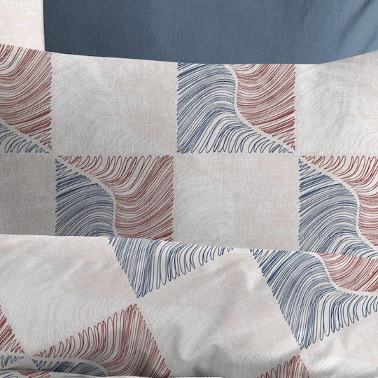 Dimcol Mit Umschlagumschlag Blau-Rot 50x70cm 33311647073