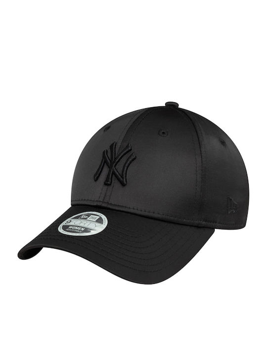 Șapcă reglabilă New Era MLB New York Yankees Satin 9Forty Negru