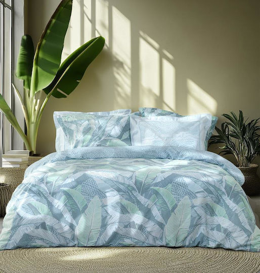 Nima Bahamas Set Pillowcases Oxford Blue 52x72cm