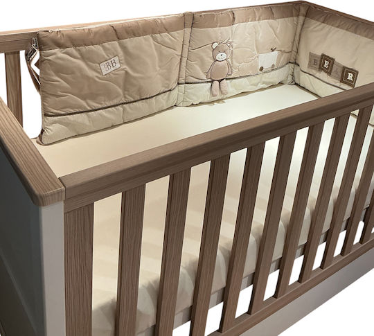 Candide Borduri Clasice Pentru Șinele De Protecție Ale Pătuțului Ursuleț 70x140cm Candide Borduri Clasice Pentru Șinele De Protecție Ale Pătuțului Ursuleț 70x140cm