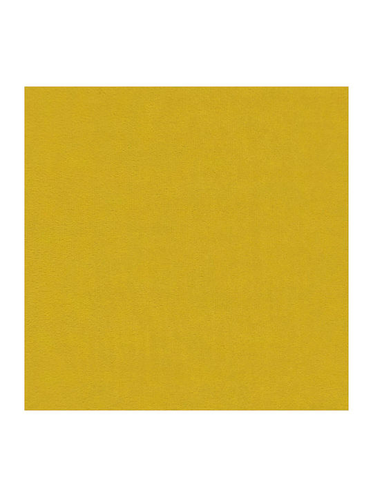 Velvet Yellow Armchair 65x79x100cm