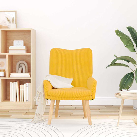 Sessel Light Yellow 63x67x94cm