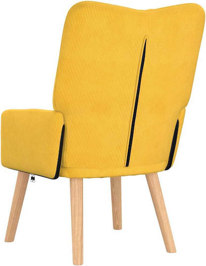 Sessel Light Yellow 63x67x94cm