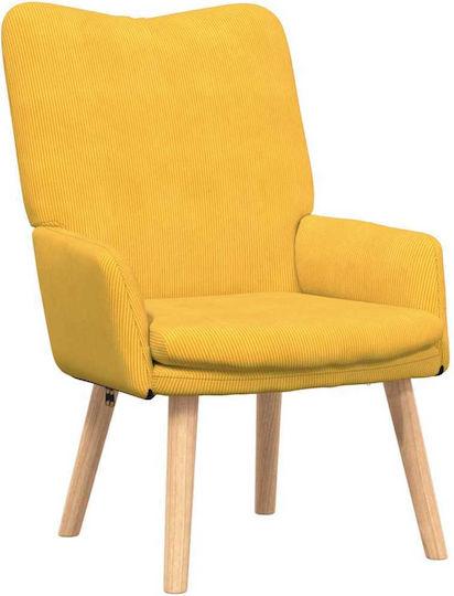 Sessel Light Yellow 63x67x94cm