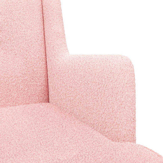 Schaukelnder Sessel Rosa 62x80x85cm