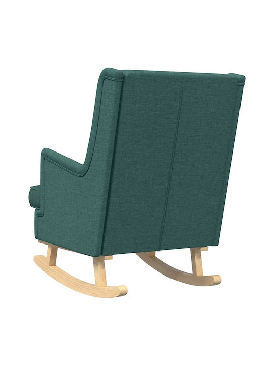 Schaukelnder Sessel Dunkles Grün 62x80x85cm