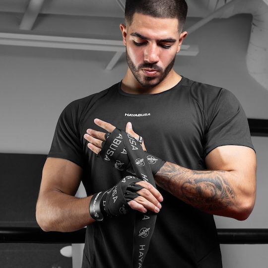 Μπαντάζ Hayabusa 180” Deluxe Hand Wraps Black