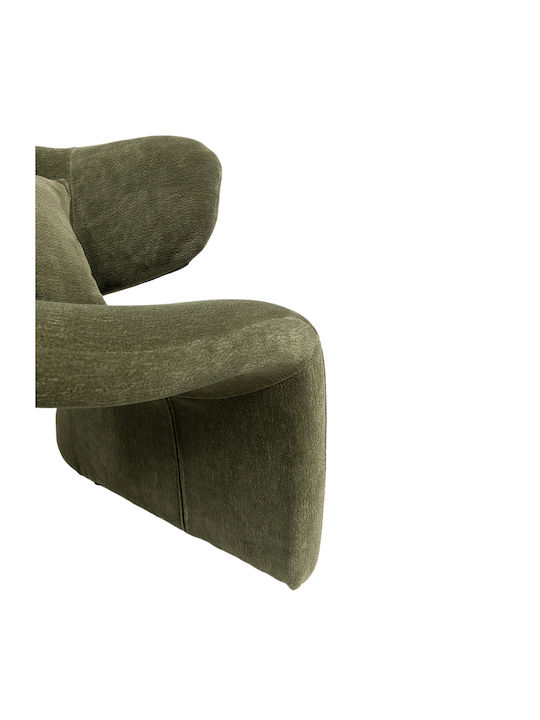 Enigma Scaun De Relaxare Verde Ulei 73x78x44cm