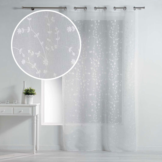 Douceur d'Intérieur L-C Petite Fleur με Τρουκς Blanc 140x240εκ.