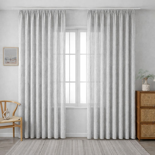 My Home Luxury Пердета И Завеси С Плик С Писалка Сив 295x270см My Home Luxury Пердета И Завеси С Плик С Писалка Сив 295x270см