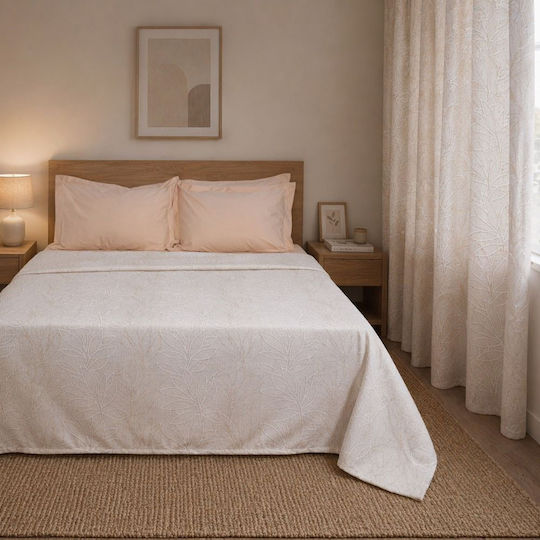 Viopros Curtain With Jacquard Pencil Pleat 270x280cm